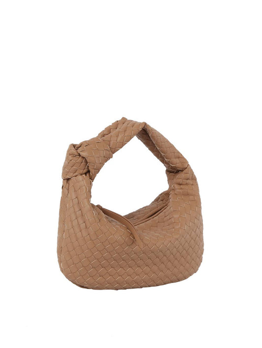 Ecostitch Fashion woven knotted Hobo Shoulder Bag