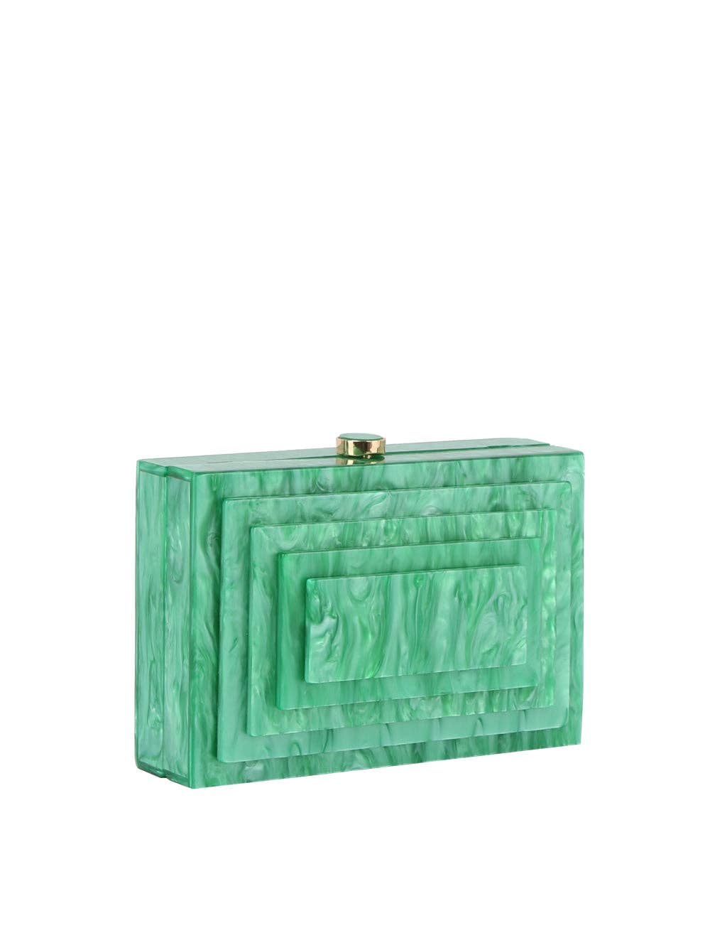 Calin acrylic clutch