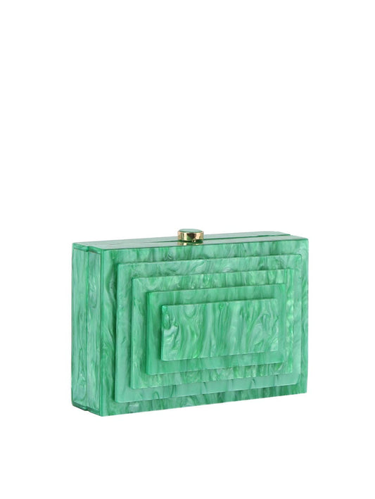 Calin acrylic clutch