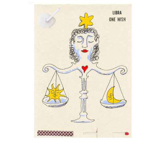 Libra Wish Card