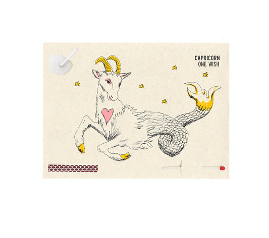 Capricorn Wish Card