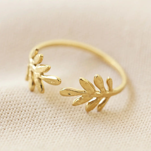 Wrapped Fern Ring