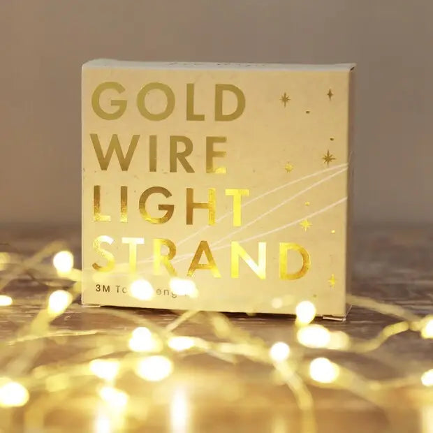 Gold Wire Light Strand