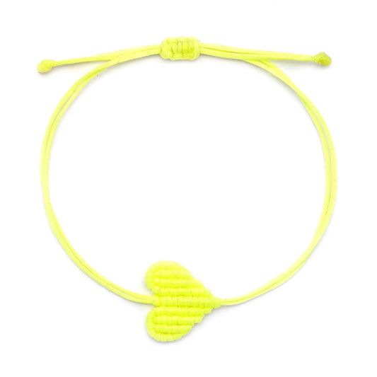 Buttercup Heart Bracelet