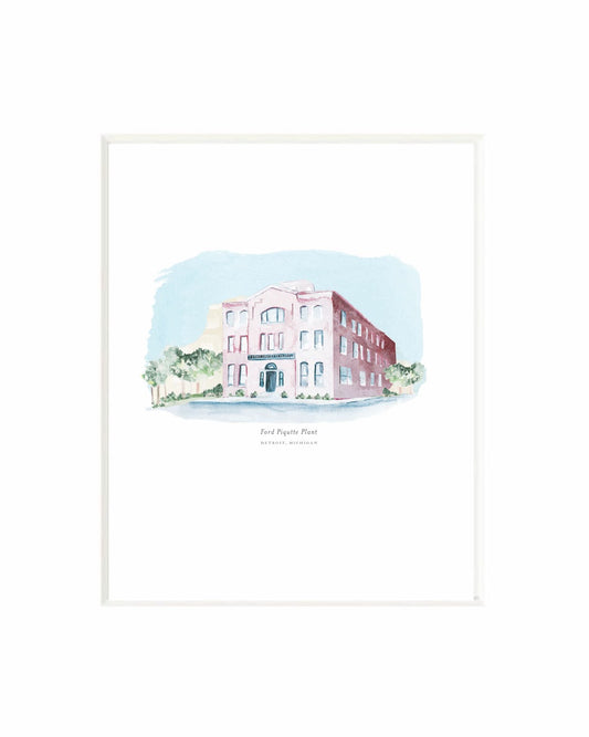 Ford Piquette Plant Print