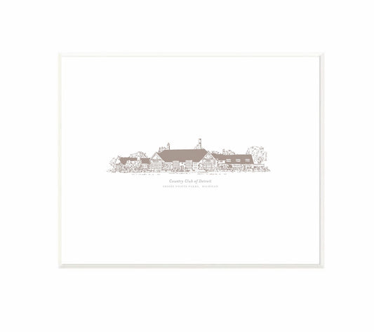 Country Club of Detroit Print