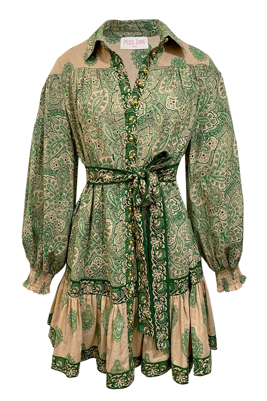 Ava Green Dress