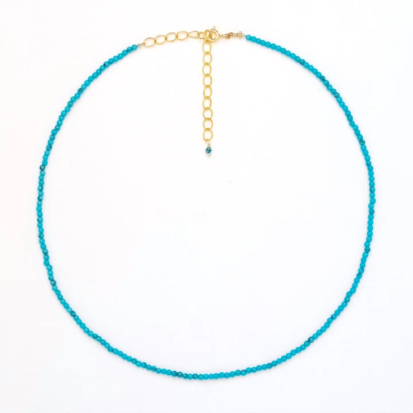 Turquoise Beaded Choker