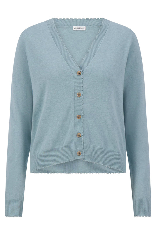 Seashore Frayed Cardigan