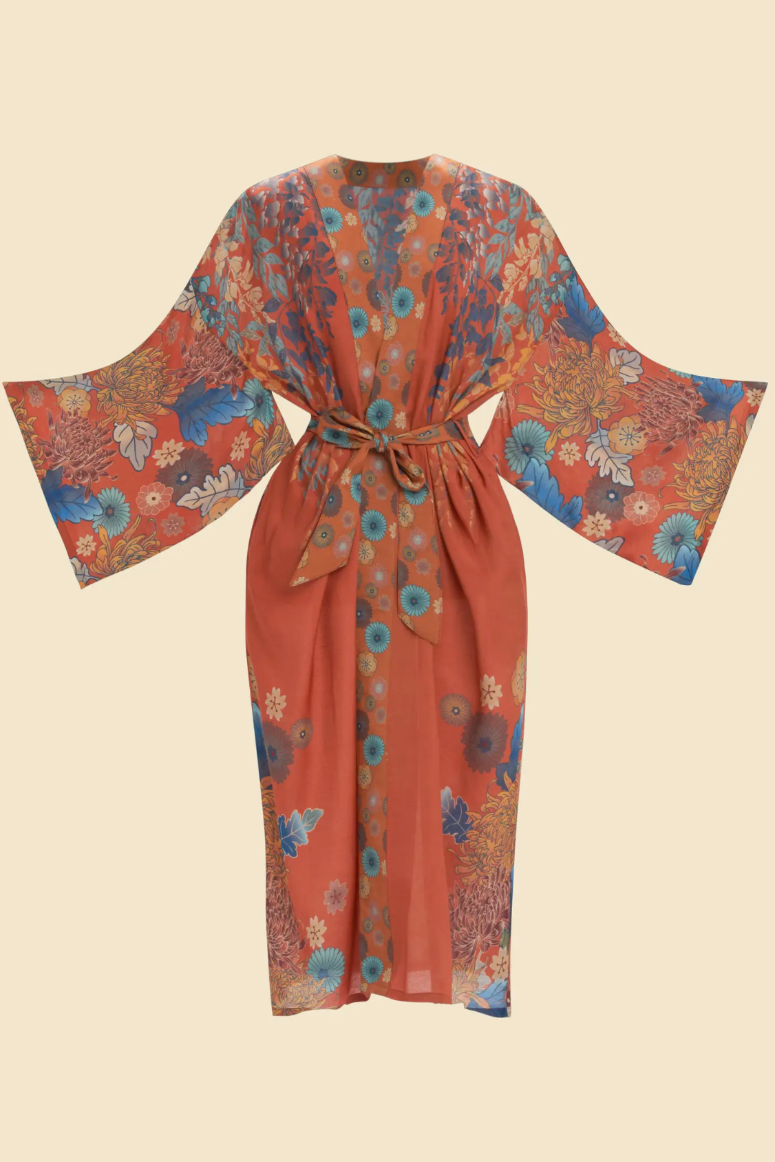 Wisteria Kimono Gown Robe