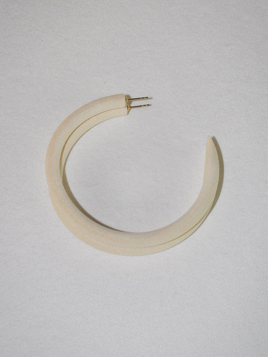 Ivory Large Hoop