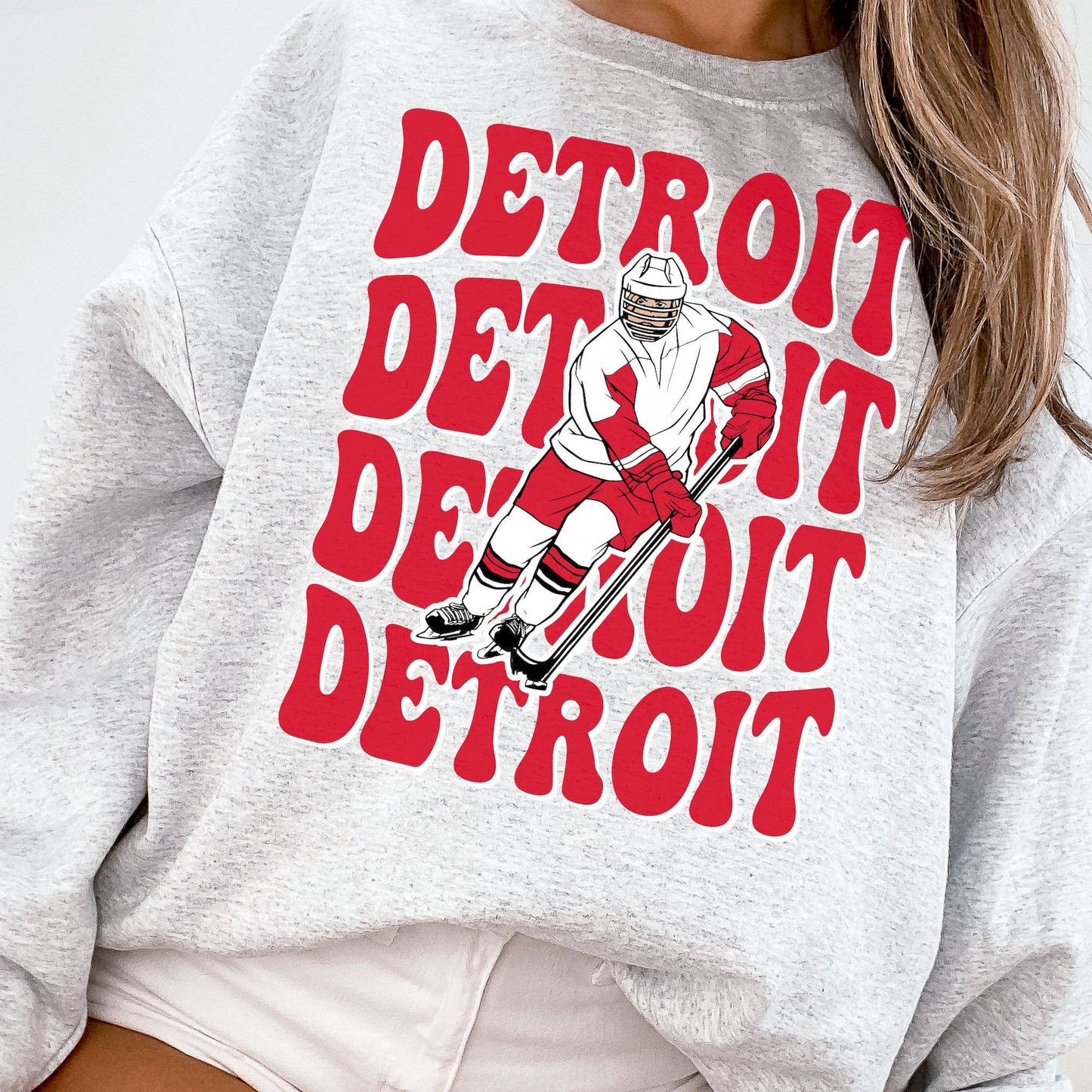 Vintage Detroit Red Wings Sweatshirt