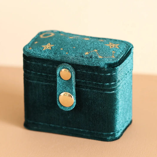 Starry Night Velvet Ring Case