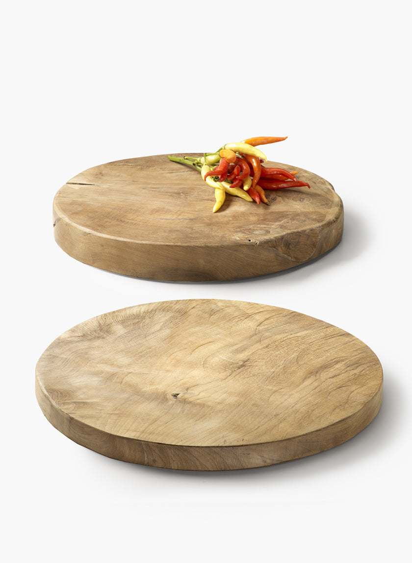 Round Teak Board