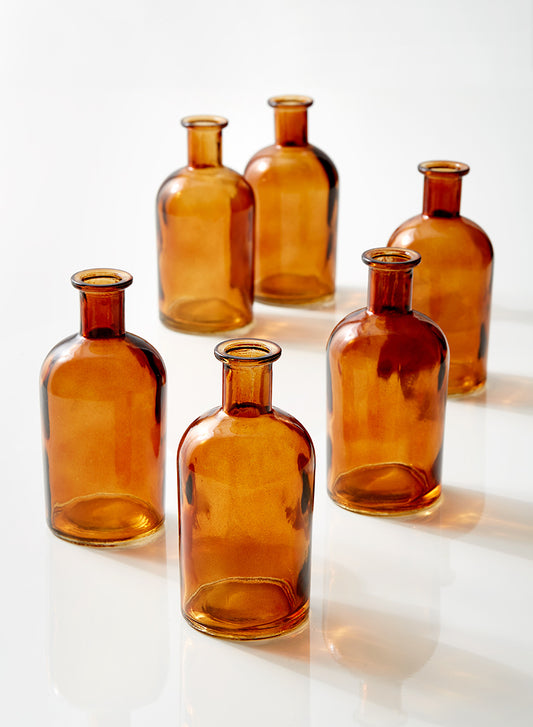 Amber Medicine Bottle